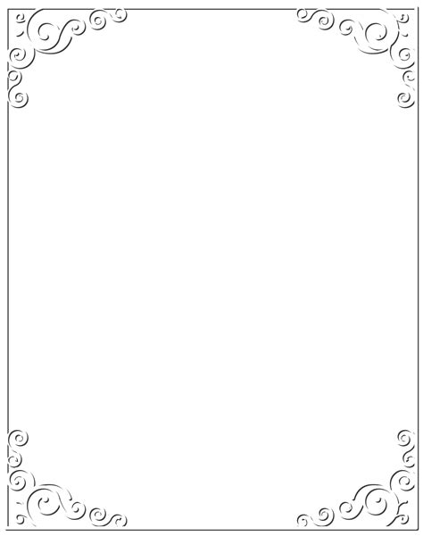 white frame png cutout png  png