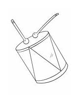 Drumsticks Drum Djembe sketch template