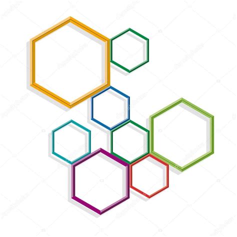 hexagones vector grafico vectorial  luckytd imagen