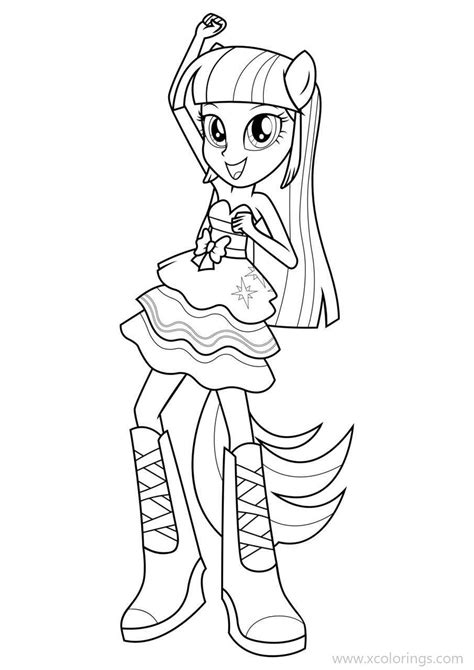 equestria girls rarity coloring pages xcoloringscom