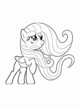 Fluttershy Gaddynippercrayons sketch template