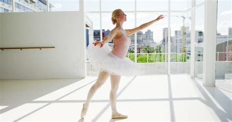 Ballerina Practicing Ballet Dance Stock Footage Video Of Classical