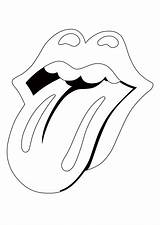 Rolling Stones Pintar Dibujosparatartas Olivier Johnstone Remeras Tish Rollingstones sketch template