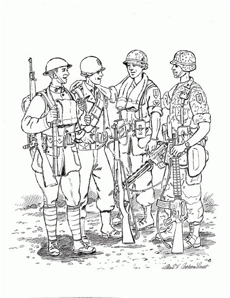 soldier printable coloring pages  kids   adults coloring home