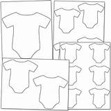 Onesie Outline Baby Template Printable Coloring Shower Cut Templates Clipart Boy Invitations Cliparts Printables Para Moldes Pages Favors Babies Shapes sketch template