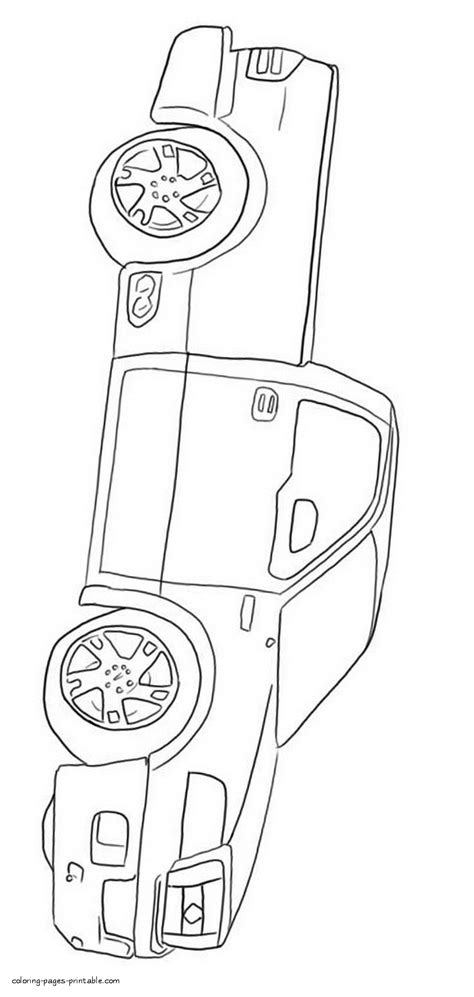 colouring sheet   pickup truck coloring pages printablecom