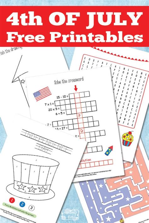 july  printables  kids itsy bitsy fun