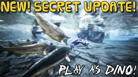 ark survival evolved xbox one new secret hidden update play as dino s youtube