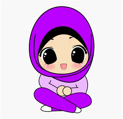 gambar kartun anak muslim png hijabfest
