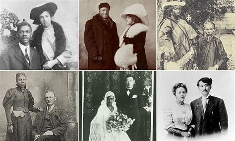 19th century images capture brave interracial couples daily mail online