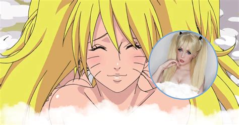 naruto la artista sky hace el cosplay perfecto del jutsu sexy la