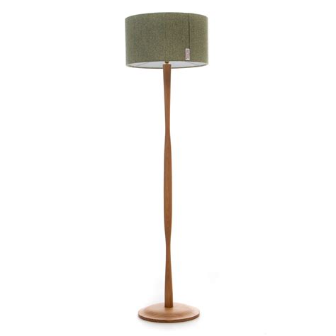 modern oak floor lamp wooden floor lamp handmade   uk