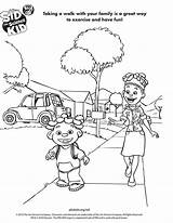 Science Kid Sid Coloring Pages Exercise Preschoolers Color Cartoons Popular Printable Tv Print Getcolorings Show sketch template