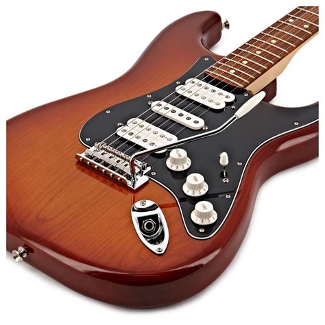 fender player stratocaster hsh pf tobacco burst gearmusic