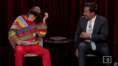 Jared Leto Challenges Jimmy Fallon In A Game Called 30 Seconds To