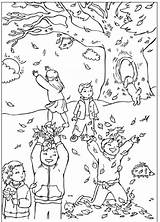 Playing Children Coloringfolder sketch template