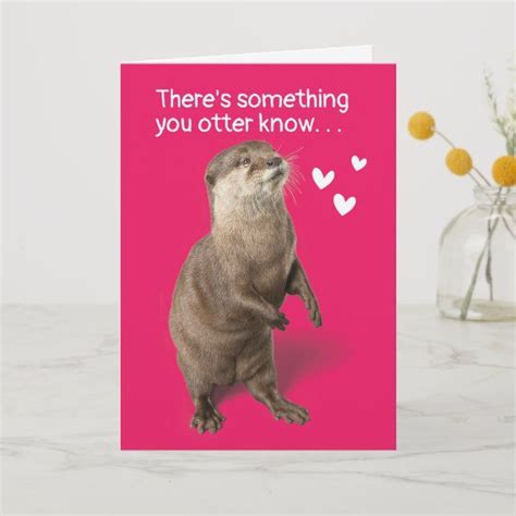 there s something you otter know card