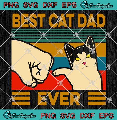 cat dad  svg png eps dxf digital  designs  shirts