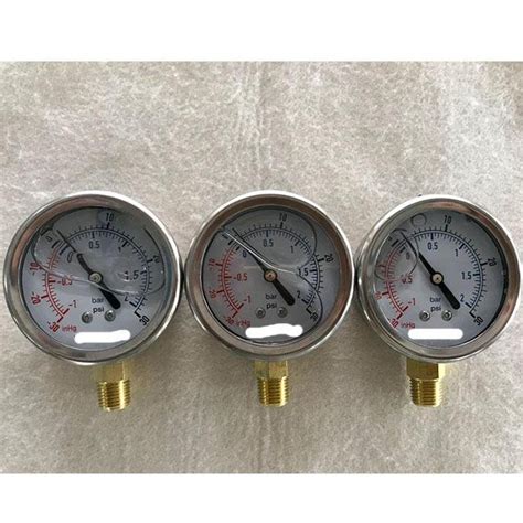 mm stainless steel compound pressure gauge nt yn naite china