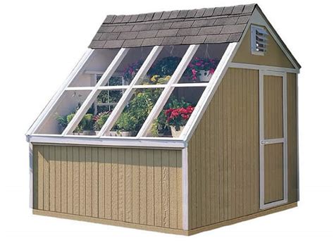 handy home products prefab wood storage sheds buildings