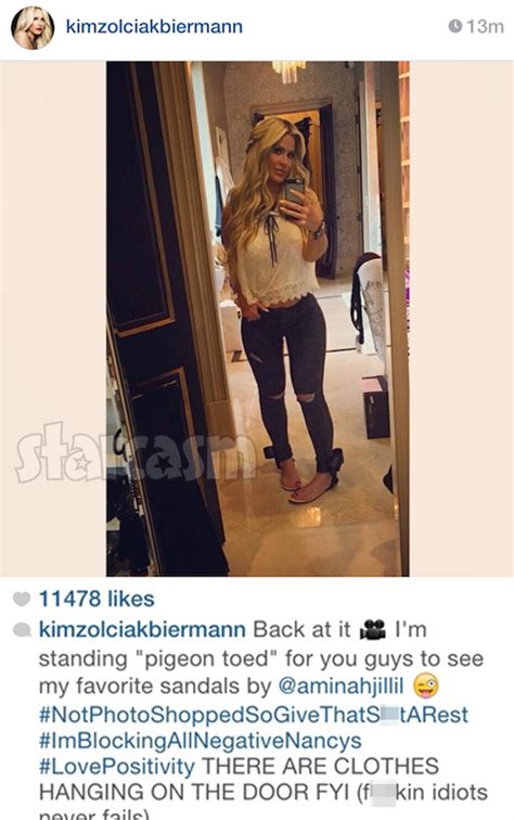 Photos Does Kim Zolciak Photoshop Her Instagram Selfies