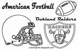 Pages Raiders Oakland Helmet Sports Raider Worksheets Cardinals sketch template