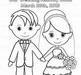 Groom Coloring Pages Bride Getcolorings Printable Easy Kids sketch template