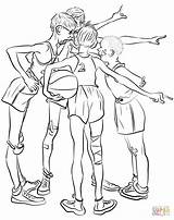 Rockwell Norman Coloring Pages Boys Four Basketball Sporting Printable sketch template