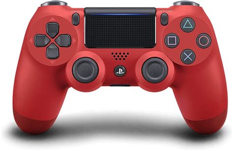 playstation dualshock  controller red amazoncomau video games