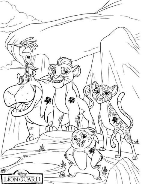 lion guard coloring pages   print coloringfoldercom lion