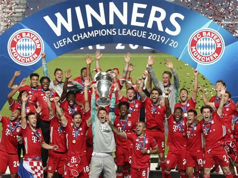 bayern munich win champions league  kingsley coman header sinks psg