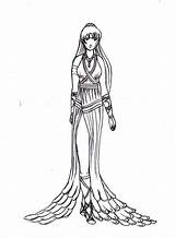 Athena Goddess Popular sketch template