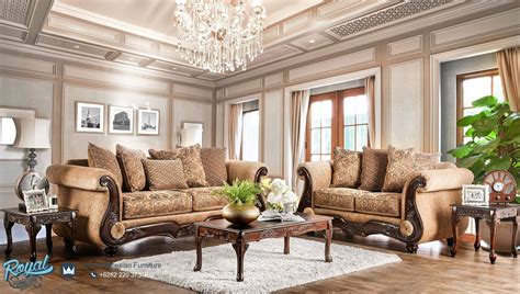 model sofa tamu jati minimalis klasik traditional living jepara royal furniture
