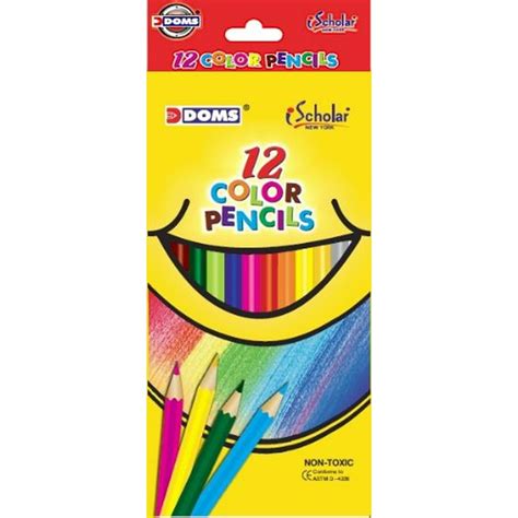 ischolar color pencils assorted colors  pack  pencils