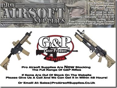 gp rifles  pro airsoft supplies arniesairsoft news