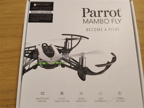 parrot mambo fly drone photography drones  carousell