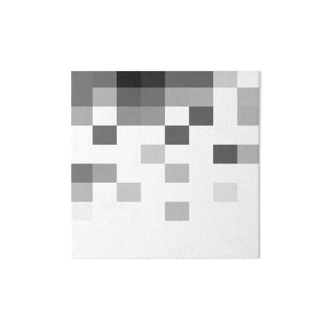 gray scale  pixels art boards   jwp redbubble