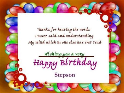 top  ideas  birthday wishes  stepson home family