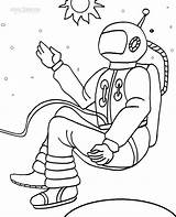 Coloring Pages Astronaut Kids Space Printable Colouring Cool2bkids Planetarium Lego Sheets Children Mobile Super Choose Board Loads sketch template