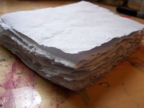 8 5x11 Inch Sample Piece Of Handmade Paper Recycled Paper Eco Etsy