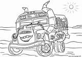 Cars Fritter Disney Coloring Pages Miss sketch template