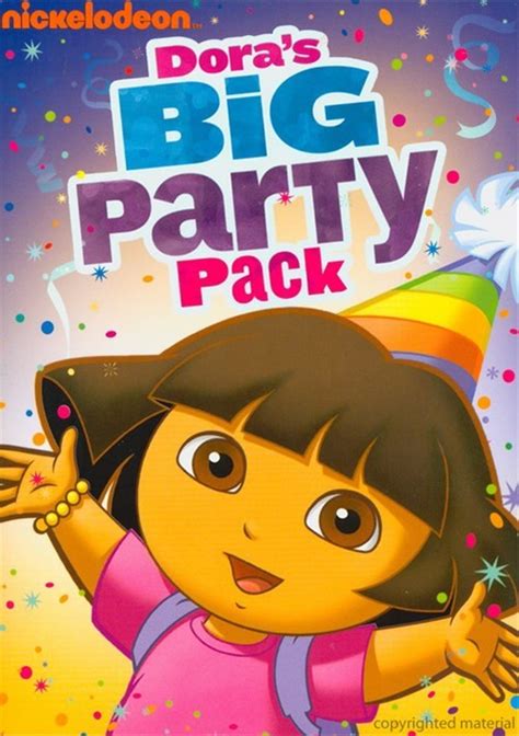 Dora The Explorer Dora S Big Party Pack Dvd 2011 Dvd