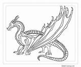 Wings Fire Coloring Pages Printable Adults Kids sketch template