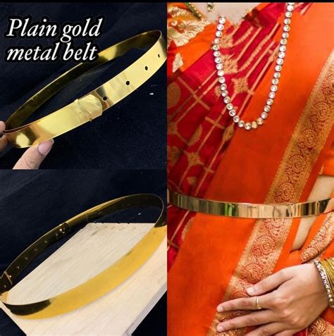 indian hip belt plain hip belt saree challa kamarbandh etsy
