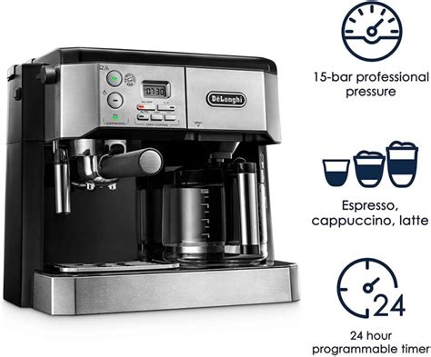 delonghi bco combination coffee  espresso machine