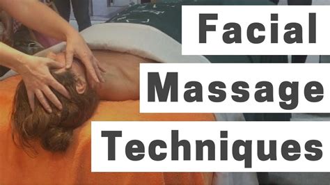facial massage techniques massage monday 414 youtube
