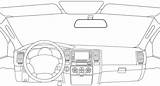 Car Interior Vector Clip Illustrations Illustration Driver Stock Without Road Vectors sketch template