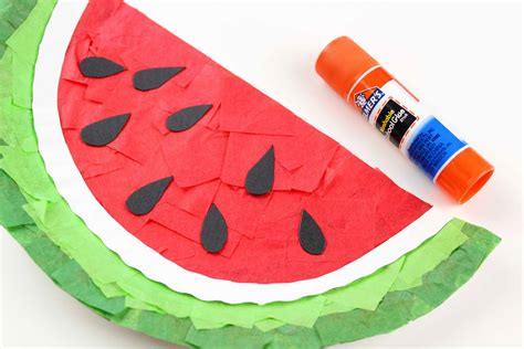 perfect summer watermelon craft  young learners