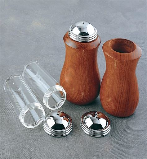 salt pepper shaker kit lee valley tools