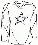 Jerseys sketch template